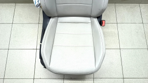Пасажирське сидіння VW Tiguan 18- без airbag, механіч, сіра шкіра, що стрільнуло