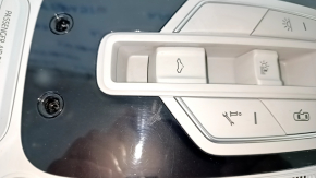Плафон освещения передний Audi Q5 80A 18-20 под люк, серый, царапины