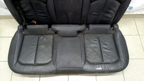 Задний ряд сидений 2 ряд Audi A3 8V 15-16 4d кожа, черный, под химчистку