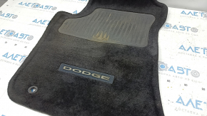 Комплект ковриков салона Dodge Challenger 09- тряпка черный, под химчистку