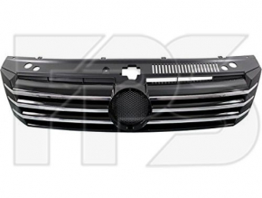 Решетка радиатора grill VW Passat b7 12-15 USA без эмблемы новый неоригинал