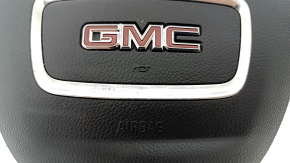 Подушка безопасности airbag в руль водительская GMC Terrain 18- черная, царапины на хроме