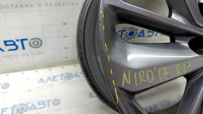 Колісний диск R18 Kia Niro 17-19 HEV, PHEV графіт, бордюрка