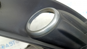 Обрамление ПТФ переднее левое Ford C-max MK2 13-18 usa с хром кольцом, песок
