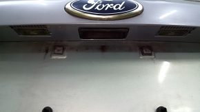 Дверь багажника в сборе Ford C-max MK2 13-18 голубой YQ, тычки, примята эмблема