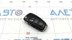 Ключ Audi A3 8V 15-20 smart 4 кнопки, потерт, отсутствует эмблема
