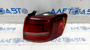Фонарь внешний крыло правый VW Jetta 16-18 USA галоген тёмный, царапины
