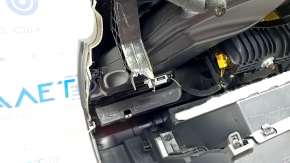 Торпедо передня панель з AIRBAG VW Passat b8 16-19 USA чорна, без повітроводів, з ящиком рукавички