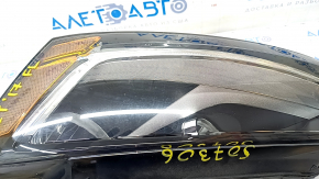 Фара передняя левая VW Jetta 17-18 USA голая, галоген, сломаны крепления, песок