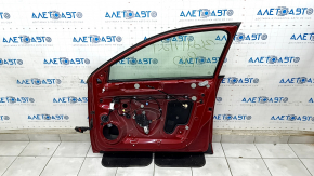 Дверь в сборе передняя правая VW Jetta 11-18 USA красный LA3Q, тычки, вмятина