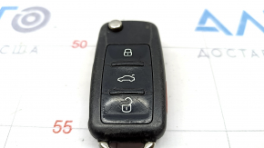 Ключ VW Passat b8 16-19 USA 4 кнопки, розкладний, потертості