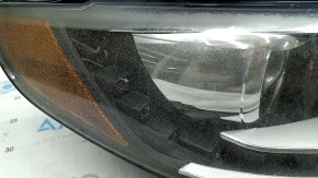 Фара передняя правая VW CC 13-17 в сборе, рест, ксенон led, паутинка, песок