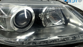 Фара передняя правая в сборе Lexus ES300h ES350 13-15 дорест ксенон + LED DRL, песок, ржавчина на блоке