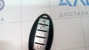 Ключ smart key Nissan Rogue 17-5 кнопок, потертий, подряпина