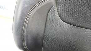 Сидіння водія Jeep Cherokee KL 19- з airbag, шкіра чорне, електро, топляк, не робоча електрика, під хімчистку