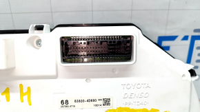 Щиток приборов Toyota Venza 21- аналоговый, дисплей 4.2" царапины, трещина в креплении