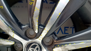Диск колесный R18 x 7J Toyota Venza 21- LE бордюрка, под ремонт