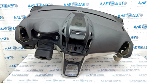 Торпедо передняя панель c AIRBAG Ford C-max MK2 13-18 черная царапины, потерто, под чистку