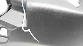Накладка задней стойки нижняя левая Toyota Venza 21- черная, царапины