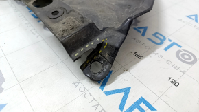 Защита переднего бампера Toyota Venza 21- сломано крепление, надрывы, затерта