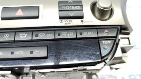 Магнитофон радио с управлением климата Lexus ES300h ES350 13-18 царапины на стекле