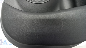 Обшивка двери карточка задняя правая Hyundai Kona 18-21 с накладкой, серая, царапины