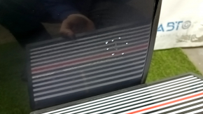 Дверь голая задняя правая BMW X5 F15 14-18 графит A90, тычки, согнут угол