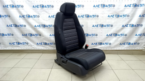 Пасажирське сидіння Honda CRV 17-22 без airbag, механіч, ганчірка чорне