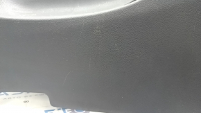 Консоль центральная подлокотник и подстаканники Hyundai Kona 18-21 1.6, 2.0 черная, царапины