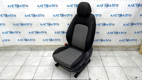 Сидіння водія Hyundai Kona 18-23 без AIRBAG, без підігріву, під хімчистку, пропалене