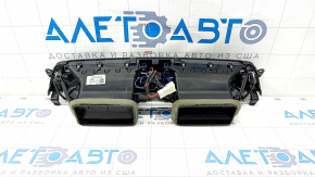 Дефлектор повітроводу передньої панелі центральний BMW X5 F15 14-18 чорний