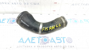 Патрубок на интеркулер от турбины правый BMW X5 F15 14-18 4.4T