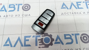 Ключ VW CC 08-17 4 кнопки, тички на хромі