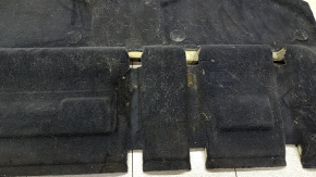 Покриття підлоги заднє BMW X5 F15 14-18 чорне, під хімчистку