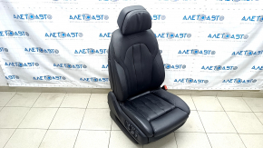Пасажирське сидіння BMW X5 F15 14-18 з airbag, електро, пам'ять, Comfort, шкіра чорна Dakota