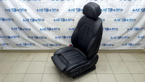Водительское сидение BMW X5 F15 14-18 с airbag, электро, память, Comfort, кожа черная Dakota