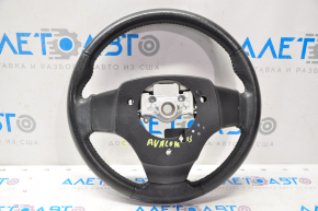Руль голый Toyota Avalon 13-18 кожа черн, царапины, затерт