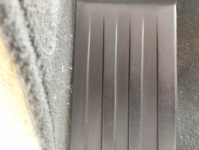 Покрытие пола перед BMW X5 F15 14-18 черное, под чистку, царапины