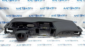 Торпедо передняя панель c AIRBAG Honda Accord 13-17 черная