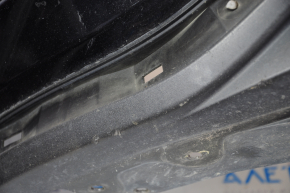 Бампер передний голый Nissan Murano z52 15-18 дорест черный G41 прижат, царапины, песок