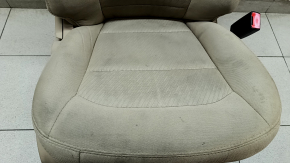 Пассажирское сидение Ford Explorer 16-19 без airbag, механика, тряпка беж, под химчистку, сломана ручка