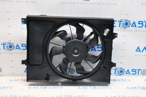 Диффузор кожух радиатора в сборе Kia Soul 14-19 1.6 2.0 новый TYC Тайвань