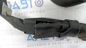 Водійський ремінь безпеки Infiniti JX35 QX60 15- чорний, що стрільнув, під чистку, зламана кришка