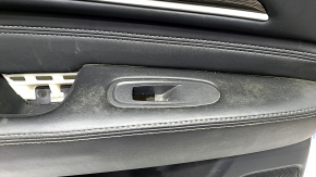 Обшивка двери карточка задняя левая Infiniti JX35 QX60 13- черная, царапины, под чистку