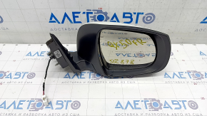 Зеркало боковое правое Infiniti QX50 19- 5 пинов, поворотник, белый QAB