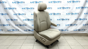Пасажирське сидіння Lexus RX300 RX330 RX350 RX400h 04-09 з airbag, шкіра беж, еектро, потертий підлокітник, подряпини
