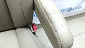 Пассажирское сидение Lexus RX300 RX330 RX350 RX400h 04-09 с airbag, кожа беж, эектро, потерт подлокотник, царапины