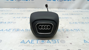 Подушка безопасности airbag в руль водительская Audi Q5 80A 18- черная