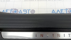 Накладка порога передня ліва Infiniti QX50 19- чорна, подряпини