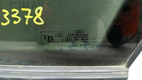 Форточка глухое стекло задняя правая Audi Q5 80A 18- мат, сломаны направляйки